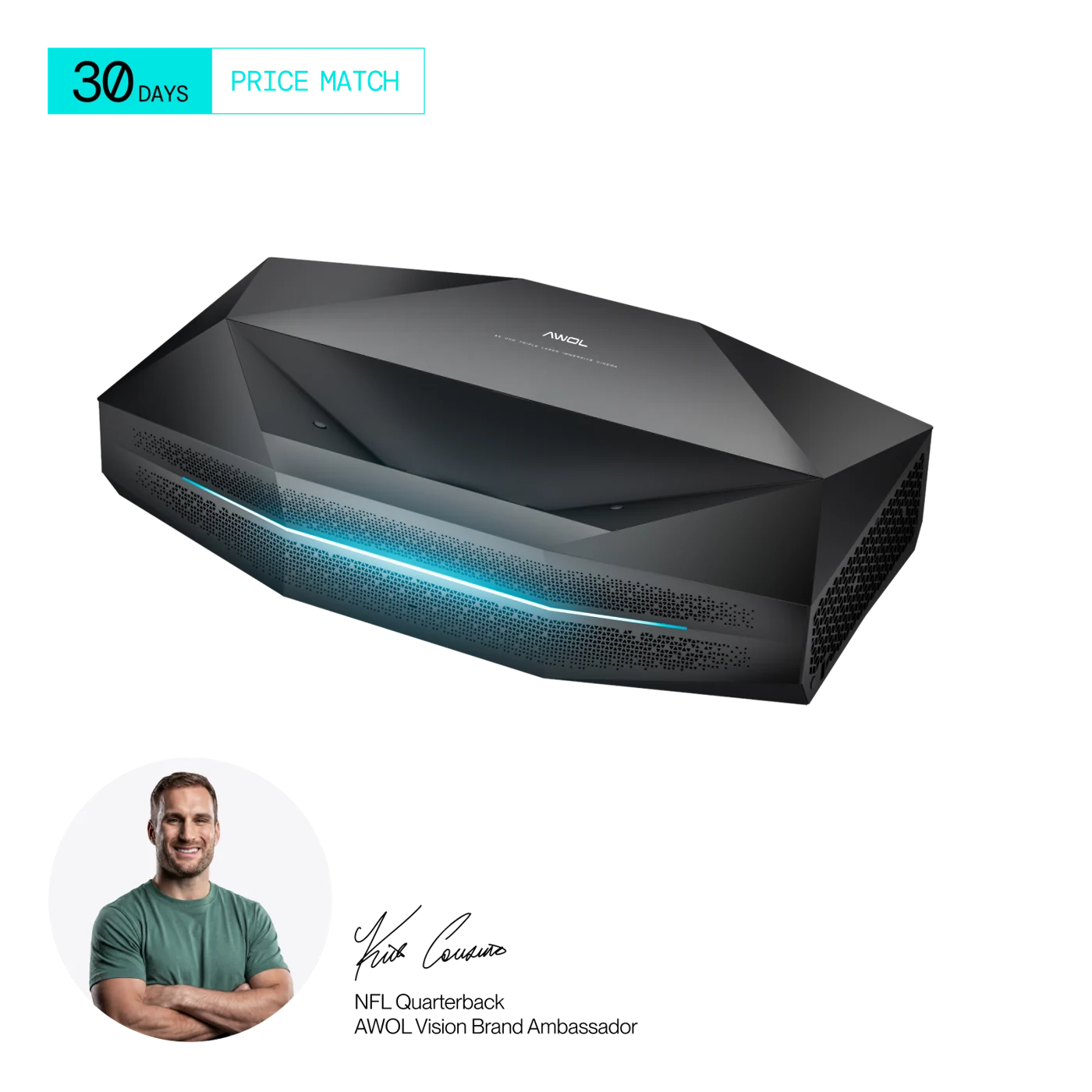 Awol Vision Aetherion Pro RGB Laser UST Projector