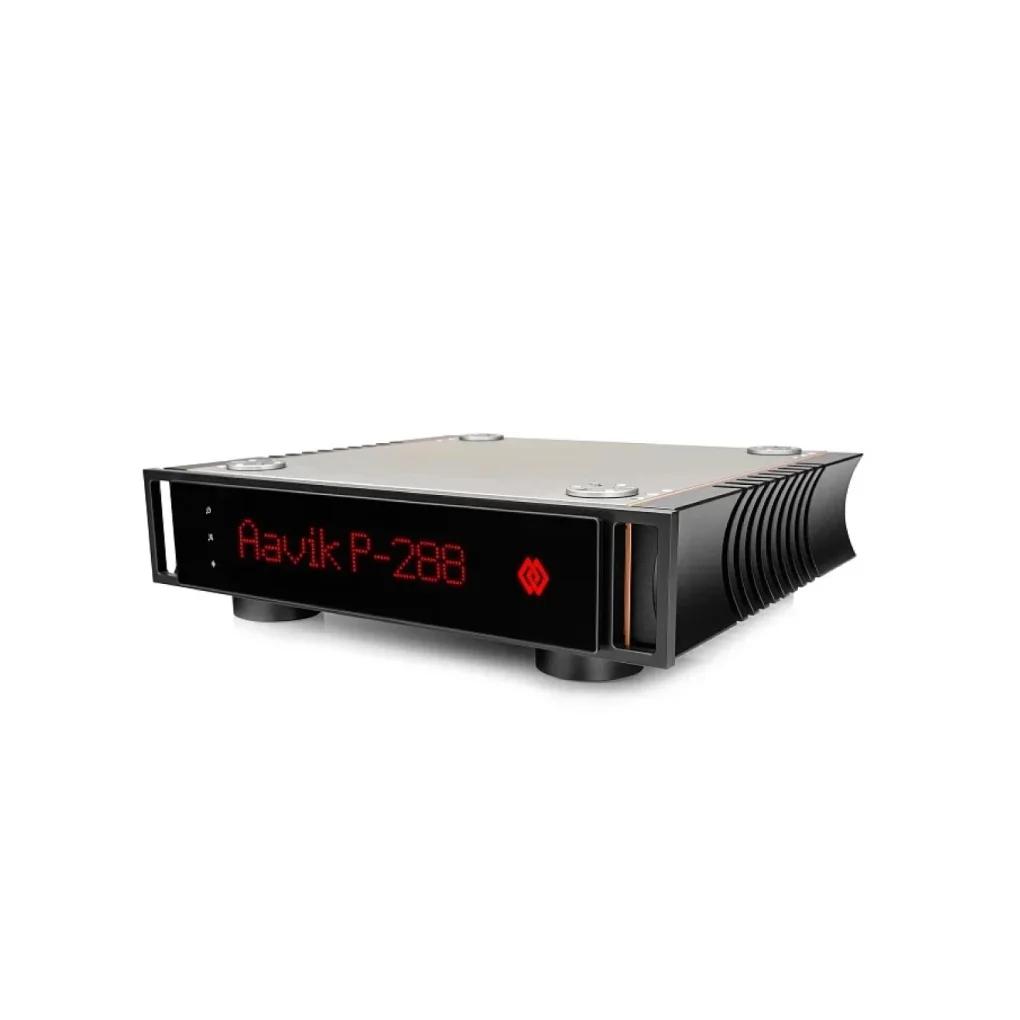 Modern Aavik P-288 amplifier in elegant minimalistic design, ideal for luxury smart homes Dubai.