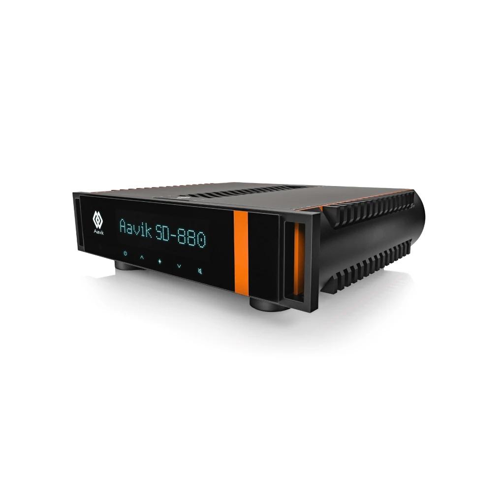 Aavik SD-880 luxury smart home audio system, featuring sleek design in Dubai home automation.