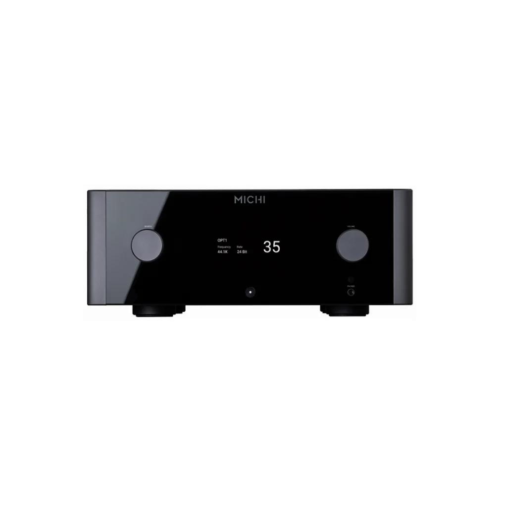 Michi X5 S2 high-performance integrated amplifier by LEXA Lifestyle, luxury smart home audio solution.