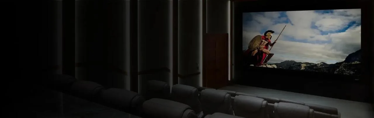 Barco — residential projection on an architectural scale