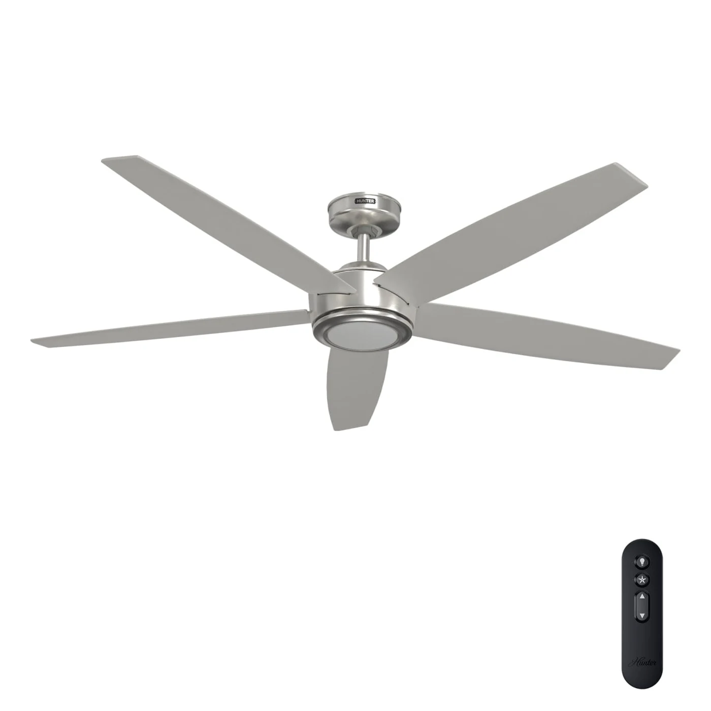 Hunter Zavia Indoor Smart with LED Light 60 inch with Remote
