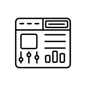 Customizable control dashboards