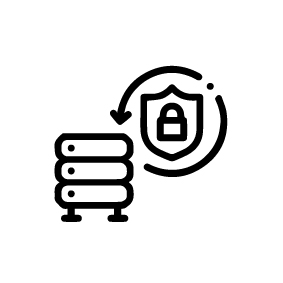 Cybersecurity and encrypted data backup