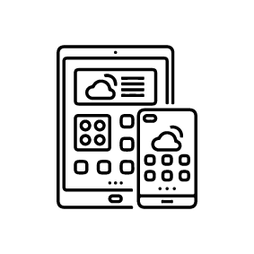 Mobile and tablet-based automation apps