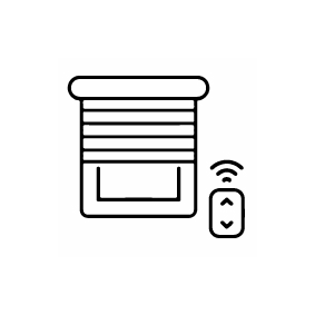 Motorized shades and blinds control