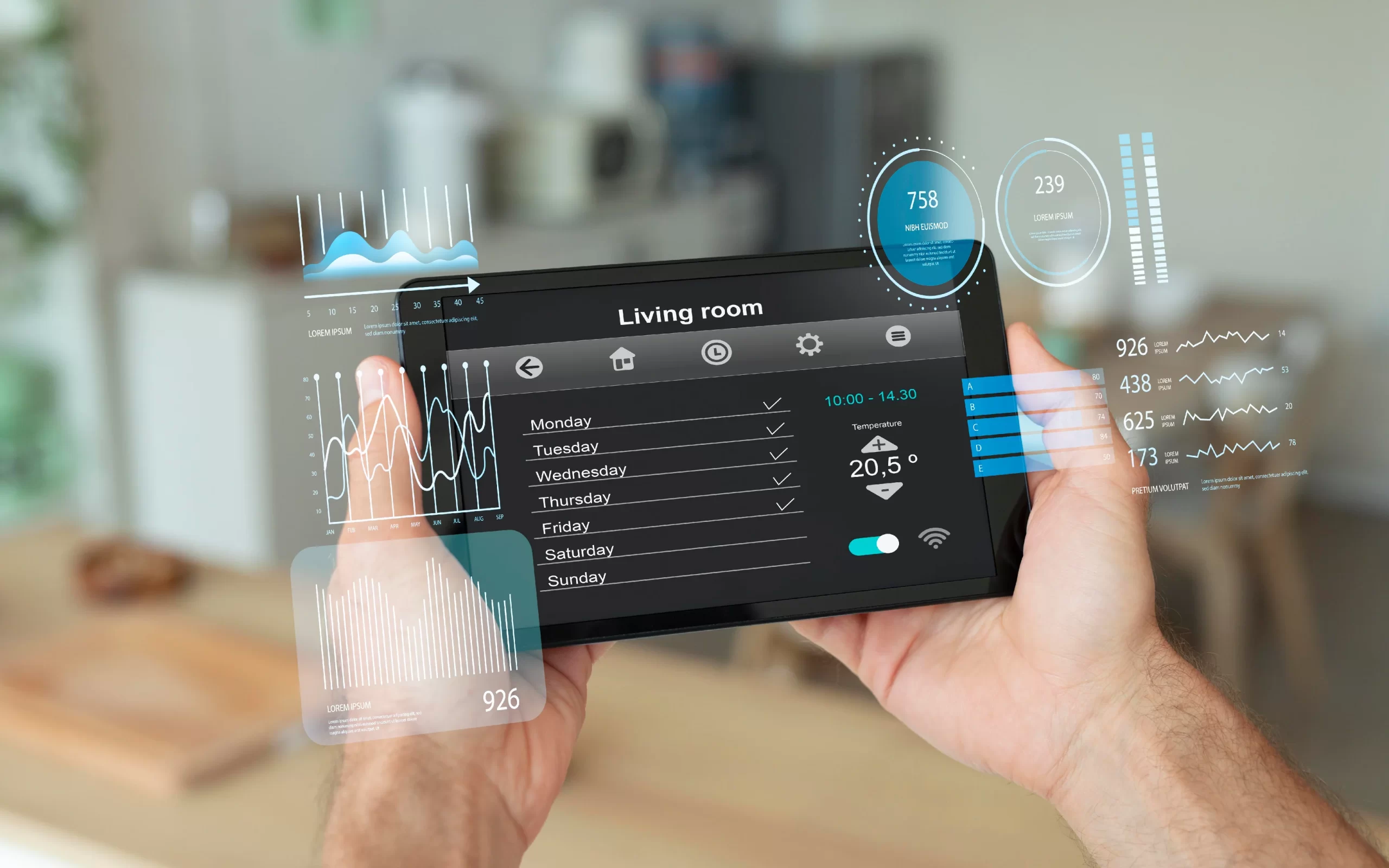 Modern property development with hi-tech amenities