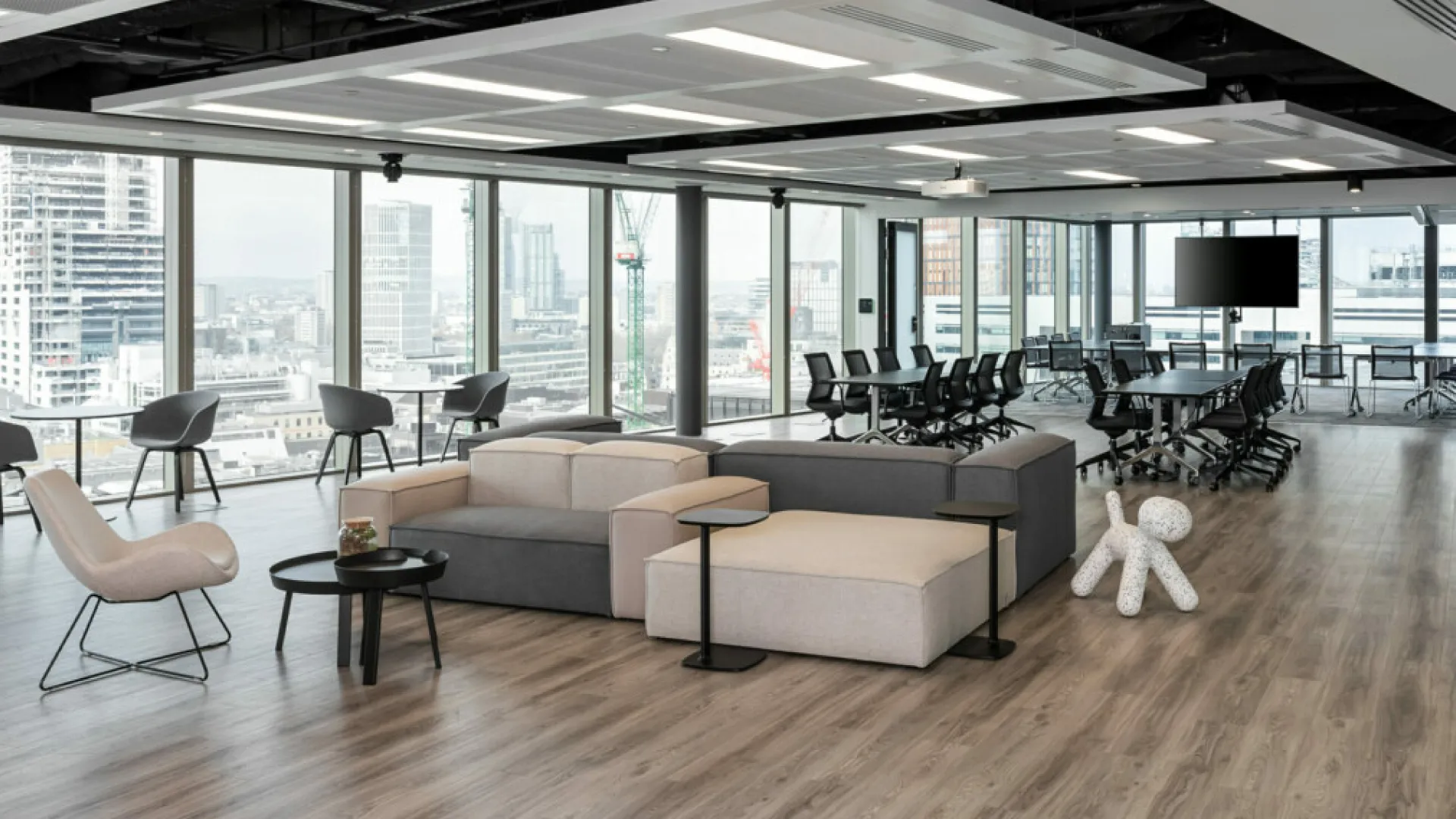 Modern property development with hi-tech amenities