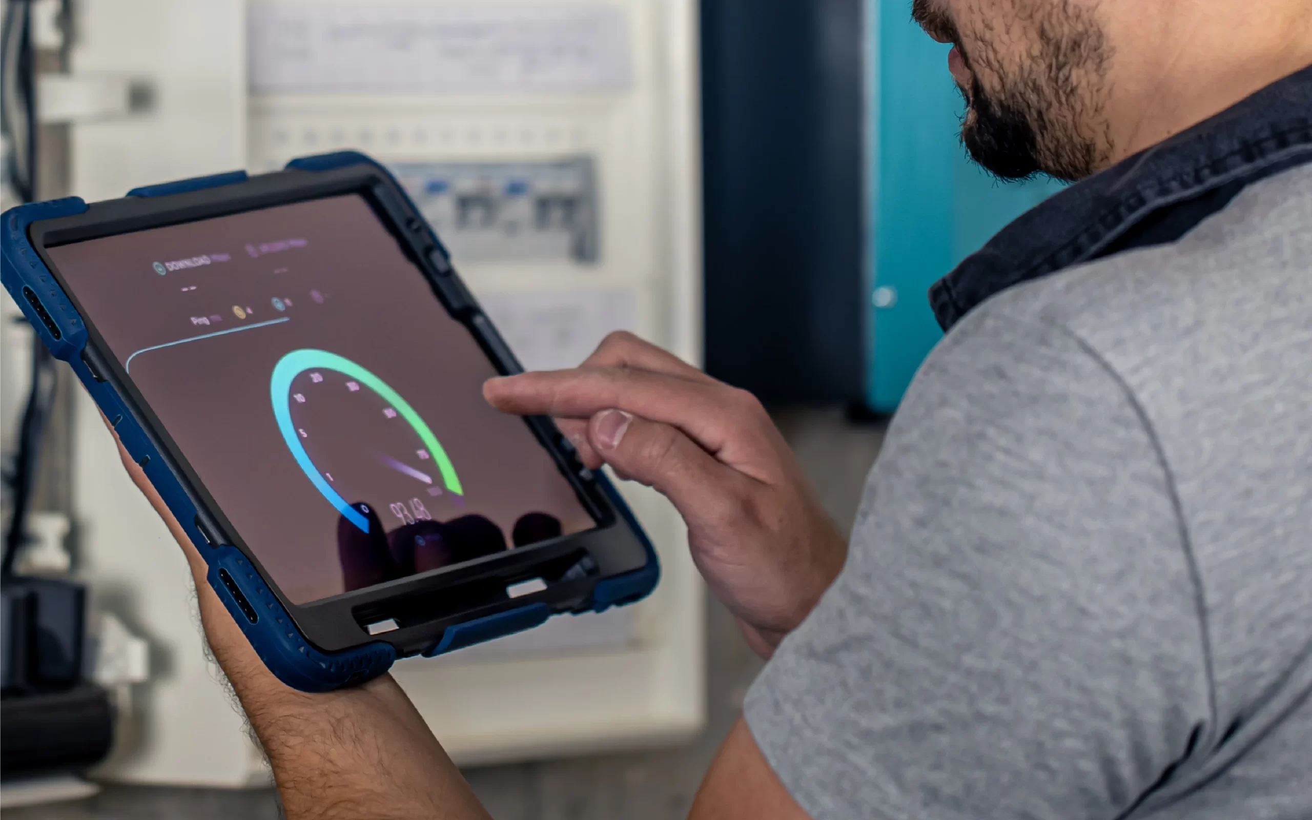 Modern property development with hi-tech amenities