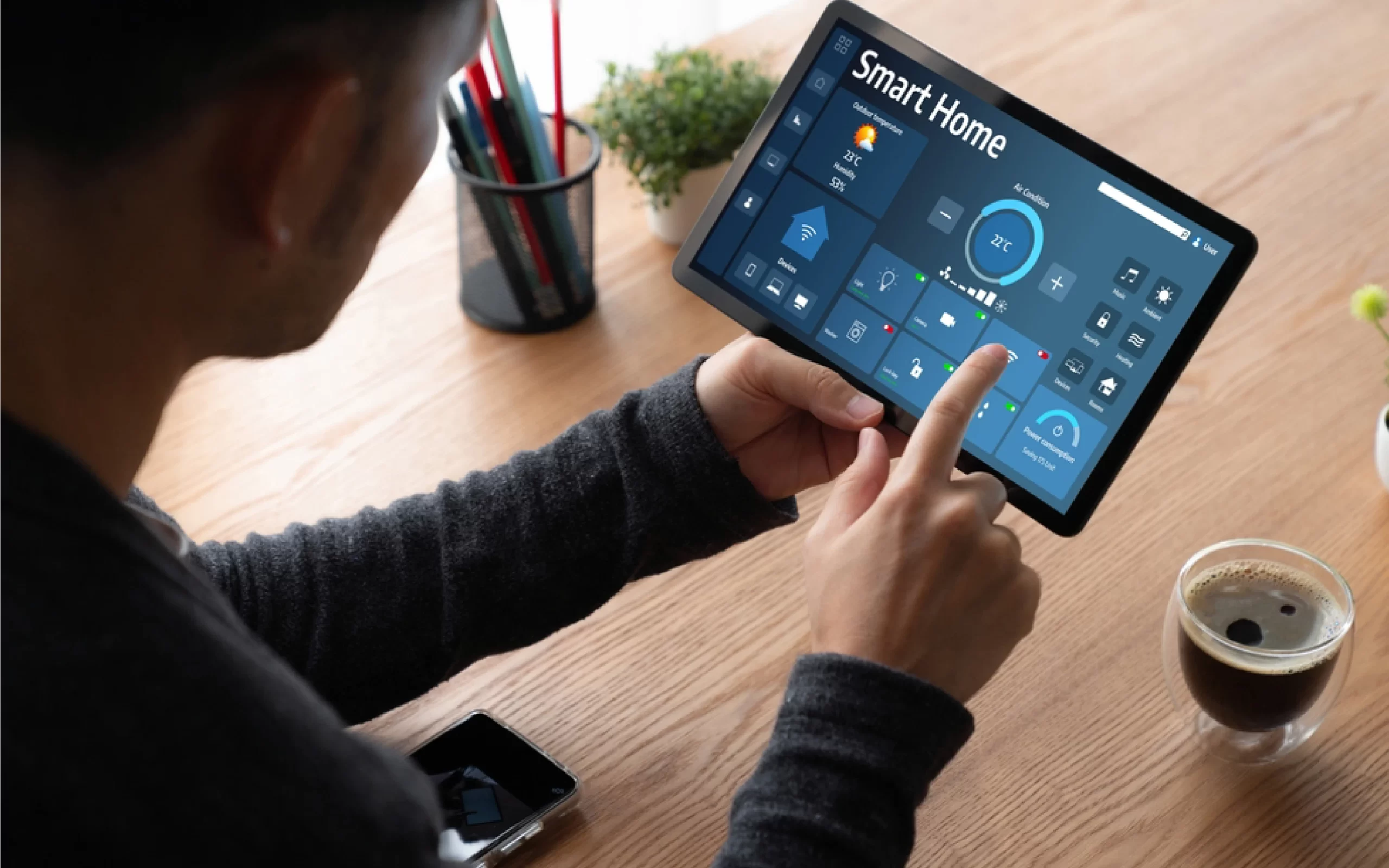 Modern property development with hi-tech amenities