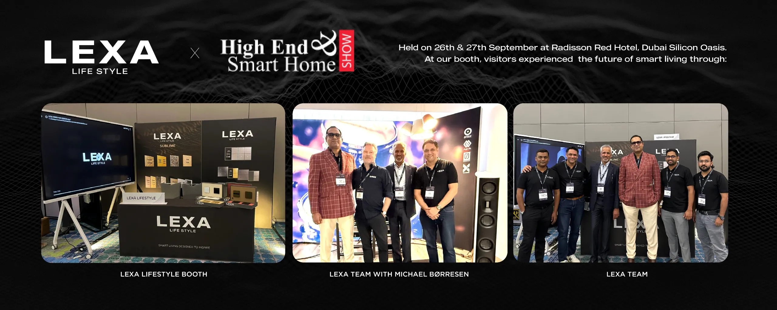 LEXA Lifestyle Showcases at the High-End Smart Home Show 2025